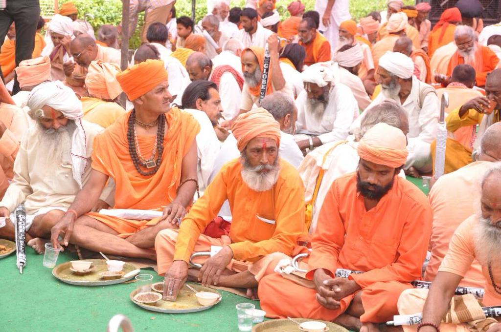 Bhandara Anupyati Ashram Vrindavan